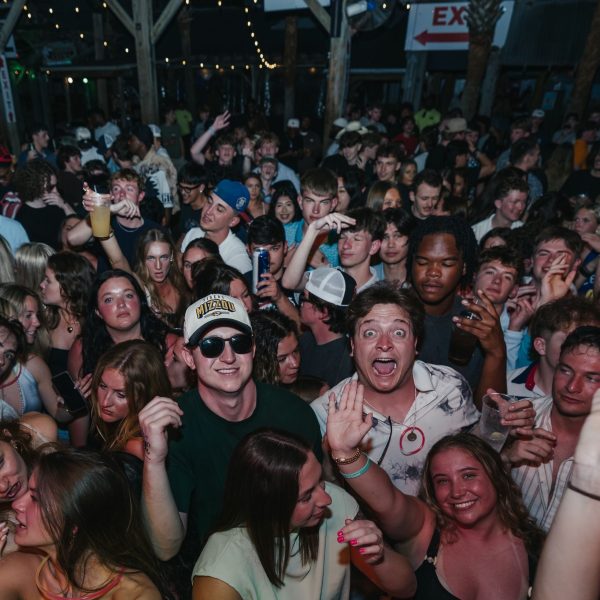 Crowd facing camera, PCB Spring Break 2026