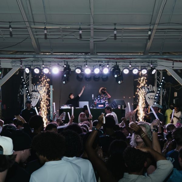 Stage with sparks wide, PCB Spring Break 2026