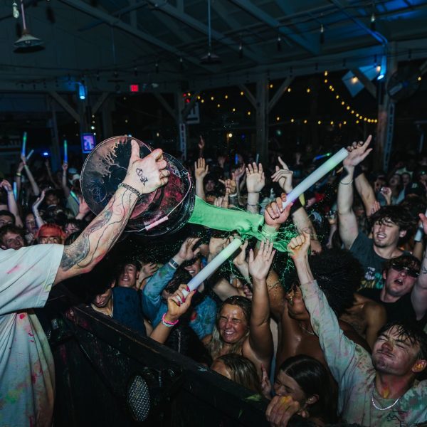 Glow stick crowd, PCB Spring Break 2026
